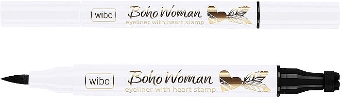 Eyeliner do oczu ze stemplem - Wibo Boho Woman Eyeliner with Heart Stamp — Zdjęcie N1