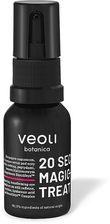 Liftingująco-naprawcze serum pod oczy i na powieki - Veoli Botanica 20 Seconds Magic Eye Treatment — Zdjęcie N1