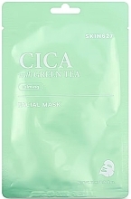 Kup Kojąca maska na twarz z wąkrotą azjatycką i zieloną herbatą - Skin627 Cica with Green Tea Calming Facial Mask