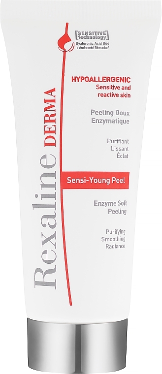 PRZECENA! Delikatny peeling do wrażliwej cery twarzy - Rexaline Derma Peeling * — Zdjęcie N1