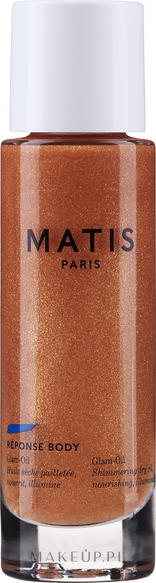 Suchy olejek do twarzy, ciała i włosów - Matis Reponse Corps Multi Purpose Shimmering Dry Oil — Zdjęcie 50 ml