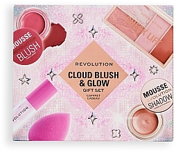 Zestaw, 6 produktów - Makeup Revolution Cloud Blush And Glow Highlight Gift Set — Zdjęcie N2