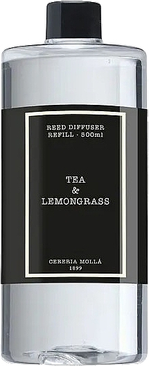 Wypełniacz do dyfuzora zapachowego - Cereria Molla Tea & Lemongrass — Zdjęcie N1