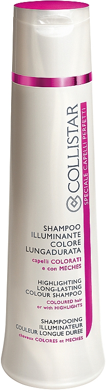 Szampon do włosów farbowanych - Collistar Highlighting Long Lasting Colour — Zdjęcie N1