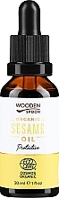Olej sezamowy - Wooden Spoon Organic Sesame Oil — Zdjęcie N1