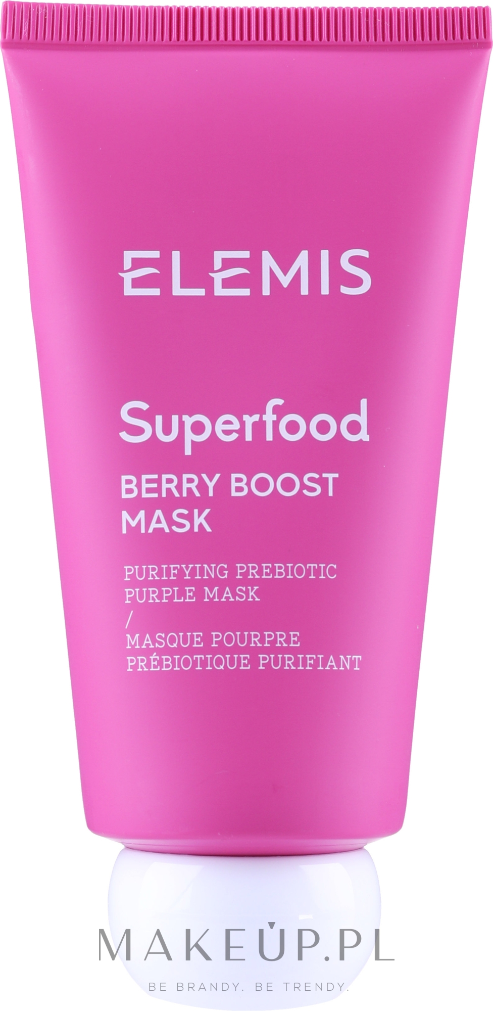 Matująca prebiotyczna maska do twarzy - Elemis Superfood Berry Boost Mask — Zdjęcie 75 ml