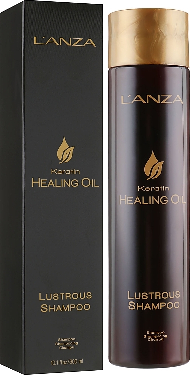 Keratynowy szampon do włosów - L'anza Keratin Healing Oil Shampoo — Zdjęcie N6