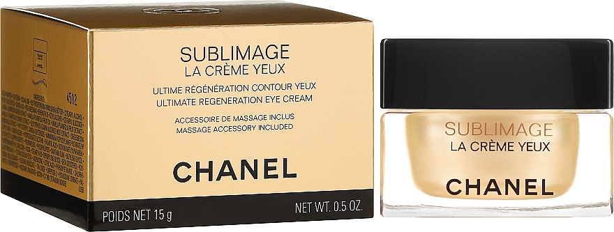 Regenerujący krem do skóry wokół oczu - Chanel Sublimage La Crème Yeux — Zdjęcie N1