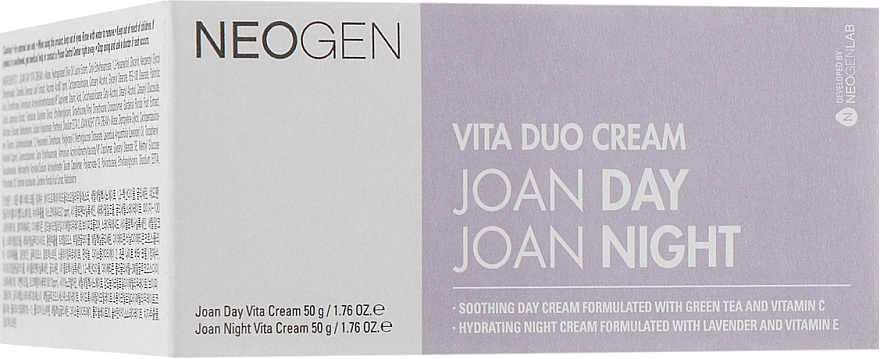 Podwójny krem do twarzy na dzień i na noc - Neogen Vita Duo Cream Joan Day + Joan Night — Zdjęcie N3