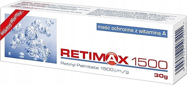 Maść ochronna z witaminą A dla skóry - Farmina Retimax 1500 — Zdjęcie N2