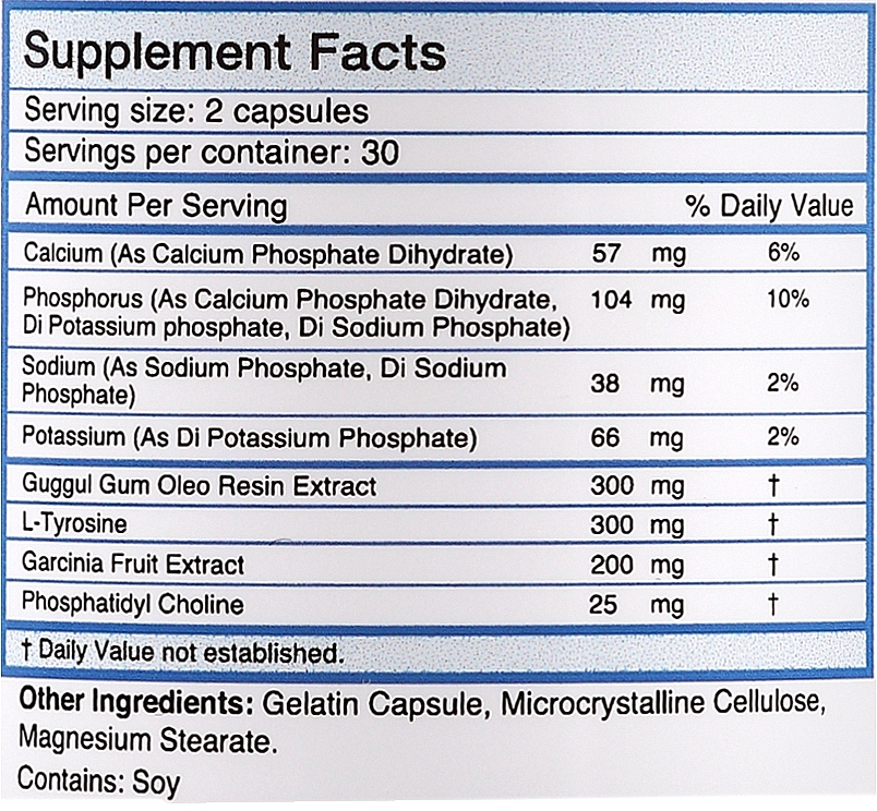 Suplement diety Thyroid T-3 - Absolute Nutrition Thyroid T-3 Capsules — Zdjęcie N5