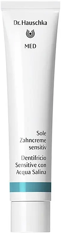 Pasta do zębów wrażliwych - Dr. Hauschka Med Sensitive Salt Water Toothpaste  — Zdjęcie N1