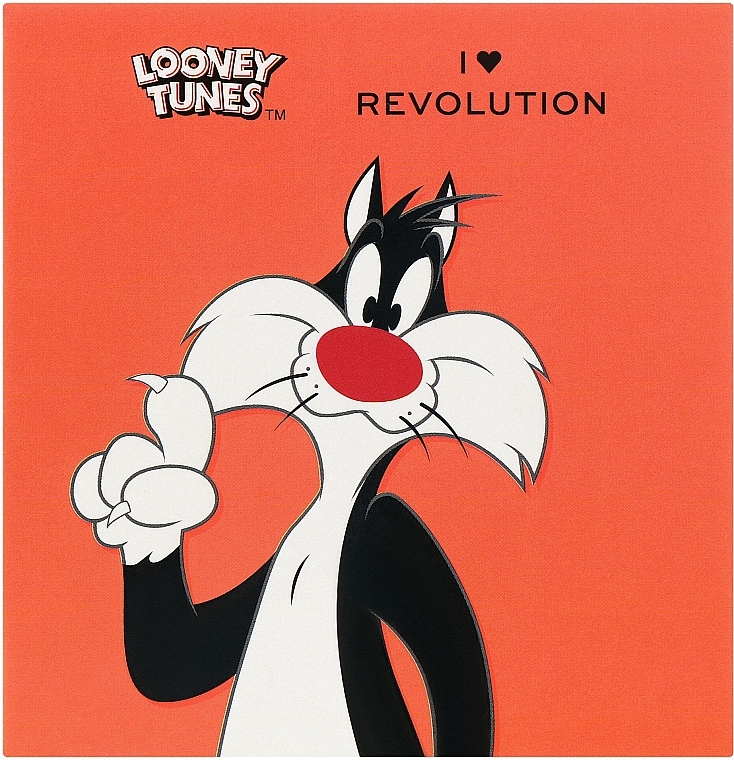 Paleta cieni do powiek - I Heart Revolution Looney Tunes Sylvester Shadow Palette — Zdjęcie N2