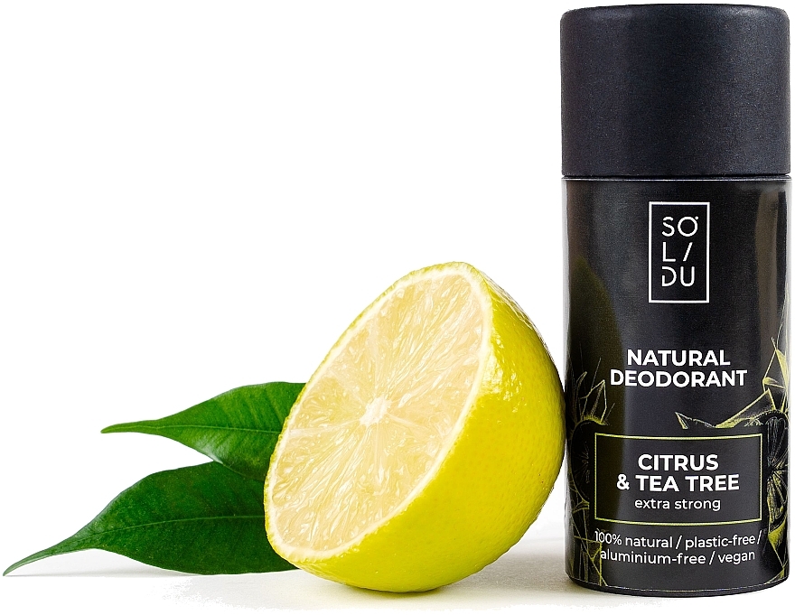 Dezodorant - Solidu Citrus & Tea Tree Deodorant — Zdjęcie N1