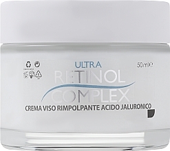 Ujędrniający krem do twarzy z kwasem hialuronowym - Retinol Complex Ultra Lift Plumping Face Cream With Hyaluronic Acid — Zdjęcie N1