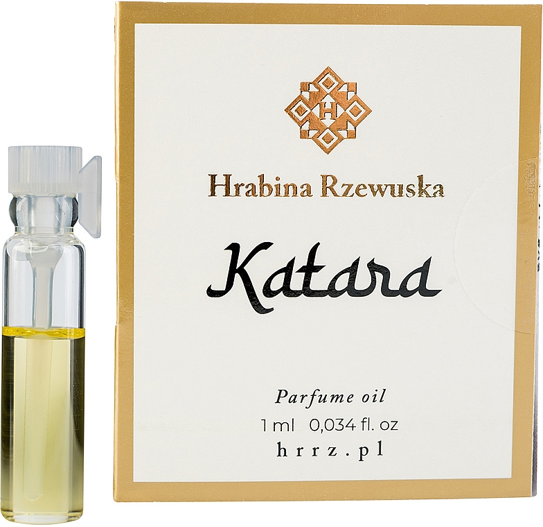 PREZENT! Hrabina Rzewuska Katara - Perfumy w olejku (mini) — Zdjęcie N1