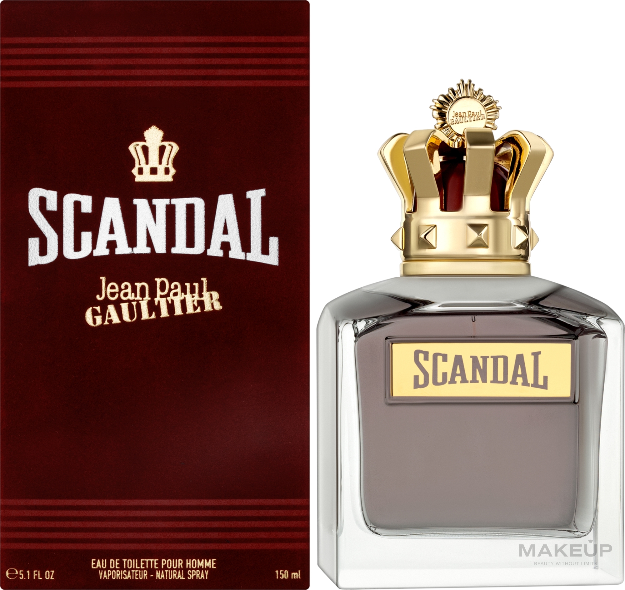 Jean Paul Gaultier Scandal Pour Homme - Woda toaletowa — Zdjęcie 150 ml