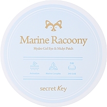 Kup Wielofunkcyjne hydrożelowe płatki pod oczy - Secret Key Marine Racoony Hydrogel Eye & Multi Patch