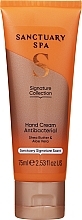 Kup Antybakteryjny krem do rąk - Sanctuary Spa Signature Antibacterial Hand Cream
