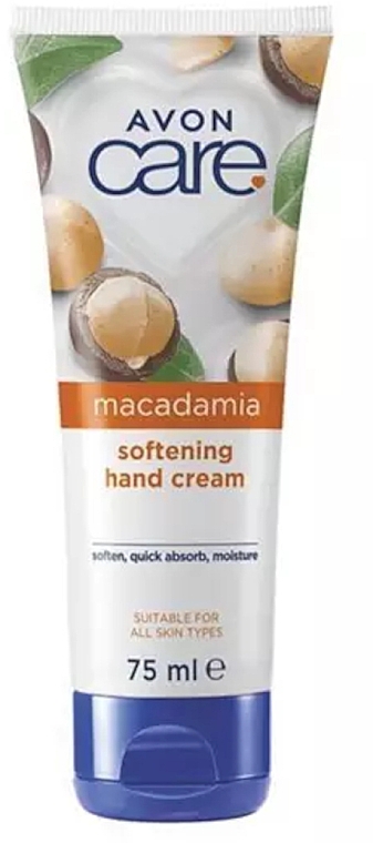 Emolientowy krem ​​do rąk z olejkiem makadamia - Avon Care Macadamia Softening Hand Cream — Zdjęcie N3