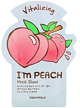 Maseczka do twarzy - Tony Moly I'm Peach Mask Sheet — Zdjęcie N1