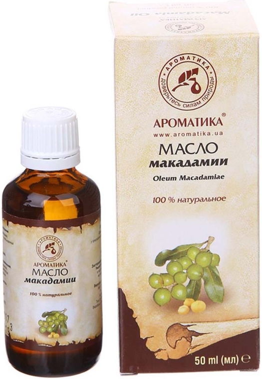 100% naturalny olej makadamia - Aromatika  — Zdjęcie N1