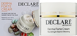 Krem odżywczy do twarzy z witaminą D - Declare Derma Forte Cream Nourishing & Vitamin D Boosting — Zdjęcie N2