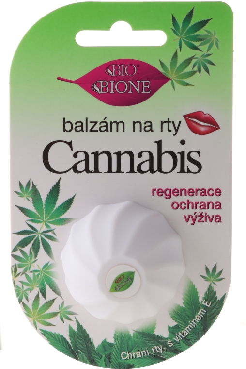 Balsam do ust z olejem konopnym - Bione Cosmetics Cannabis Lip Balm — Zdjęcie N1