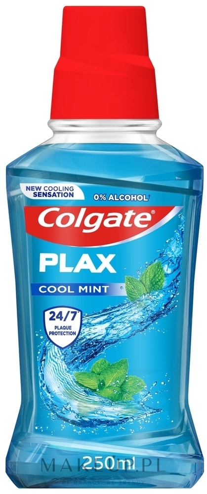 Płyn do płukania jamy ustnej - Colgate Plax Cool Mint — Zdjęcie 250 ml