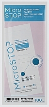 Kup Torebki Kraft do sterylizacji powietrzem (papierowe, białe) 75x150 mm, 100 szt. (ze wskaźnikiem klasy 4) - MicroSTOP Sterilization Pouch With Indicator (Class 4) White