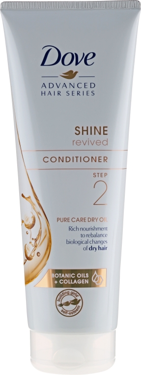 Odżywka do włosów suchych i matowych - Dove Advanced Hair Series Pure Care Dry Oil Conditioner
