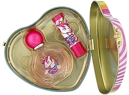 Zestaw - Lorenay Unicorn Love Set (edt/50ml + lip/balm/3.4g) — Zdjęcie N3