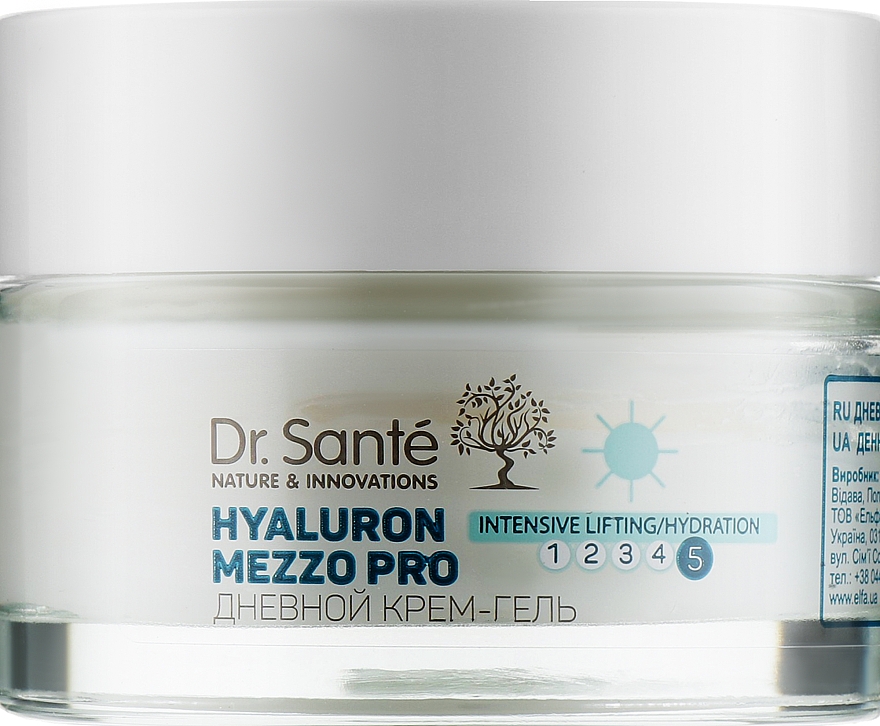 Krem-żel na dzień do twarzy - Dr Sante Hyaluron Mezzo Pro Cream