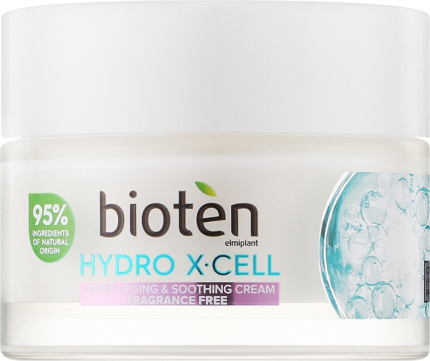 Krem do twarzy - Bioten Hydro X-Cell Moisturising & Soothing Cream — Zdjęcie N1