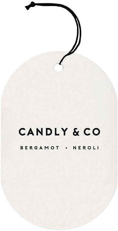 Zawieszka zapachowa - Candly & Co No.5 Bergamot & Neroli Fragrance Tag — Zdjęcie N2