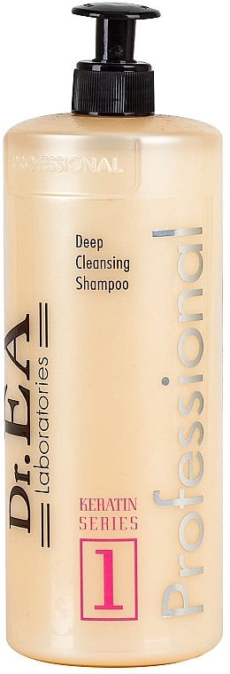 PRZECENA! Głęboko oczyszczający szampon do włosów - Dr.EA Keratin Series 1 Deep Cleansing Shampoo * — Zdjęcie N1