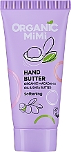 Zmiękczające masło do rąk Olej makadamia i masło shea - Organic Mimi Hand Butter Softening Macadamia & Shea — Zdjęcie N1