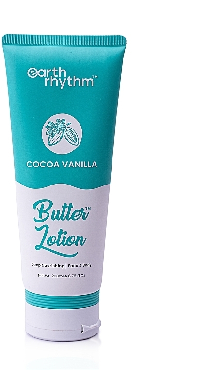 Fluid-balsam do ciała - Earth Rhythm Cocoa Vanilla Butter Body Lotion — Zdjęcie N1