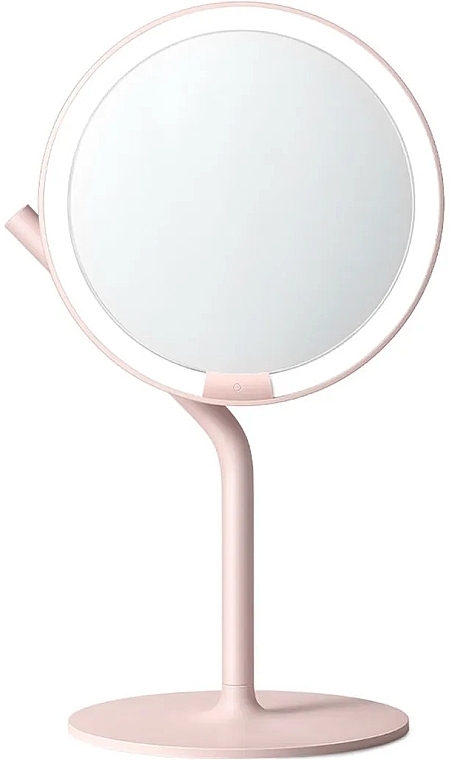 Lusterko do makijażu, różowe - Amiro Mate S LED Mirror AML117F Pink — Zdjęcie N1