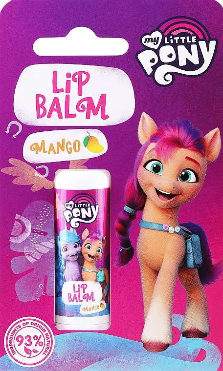 WYPRZEDAŻ Balsam do ust Mango - My Little Pony Lip Balm Mango * — Zdjęcie N1