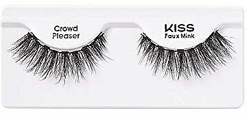 Sztuczne rzęsy na pasku magnetycznym - Kiss Magnetic Lashes Double Strength KMEL 05 Crowd Pleaser — Zdjęcie N2