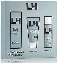 Kup Zestaw - Lierac Homme The 3 in 1 Essential Products (fluid/50ml + sh/mousse/50ml + sh/gel/50ml)
