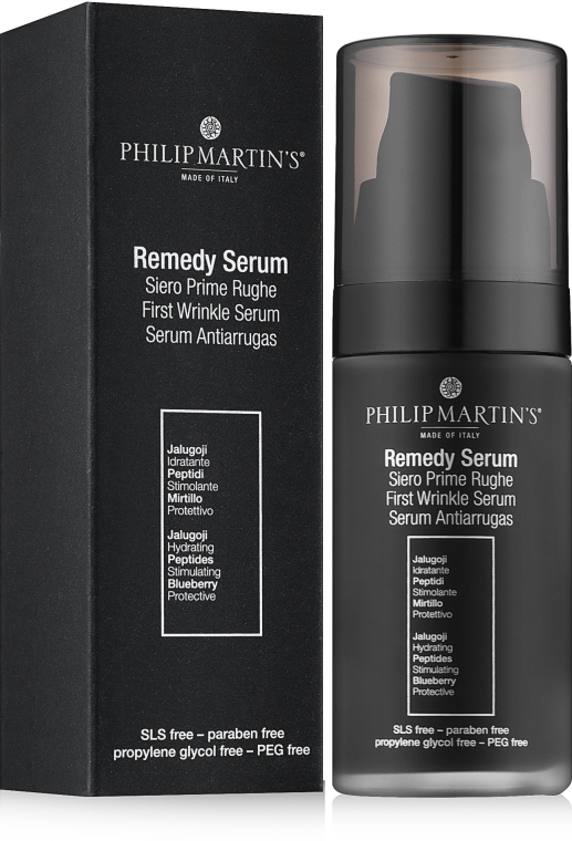 Serum przeciw pierwszym oznakom starzenia się skóry - Philip Martin's Remedy Serum — Zdjęcie N1