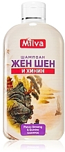 Kup Szampon wzmacniający przeciw wypadaniu włosów z żeń-szeniem i chininą - Milva Shampoo with Ginseng and Quinine