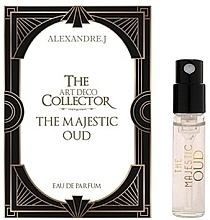 PREZENT! Alexandre.J The Majestic Oud - Woda perfumowana (próbka) — Zdjęcie N1