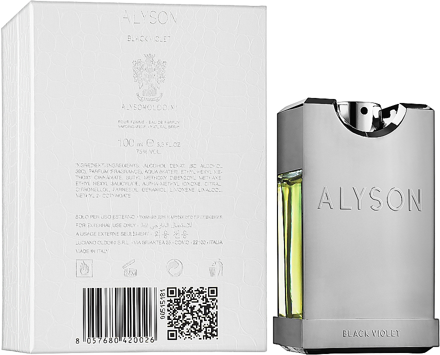Alyson Oldoini Black Violet - Woda perfumowana — Zdjęcie N2