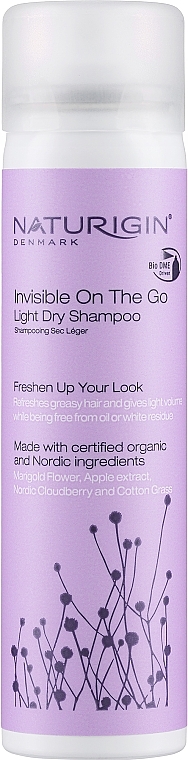 Suchy szampon - Naturigin Invisible On The Go Light Dry Shampoo — Zdjęcie N1