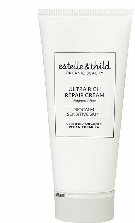 Rewitalizujący krem do twarzy dla skóry wrażliwej - Estelle & Thild BioCalm Ultra Rich Repair Cream — Zdjęcie N1