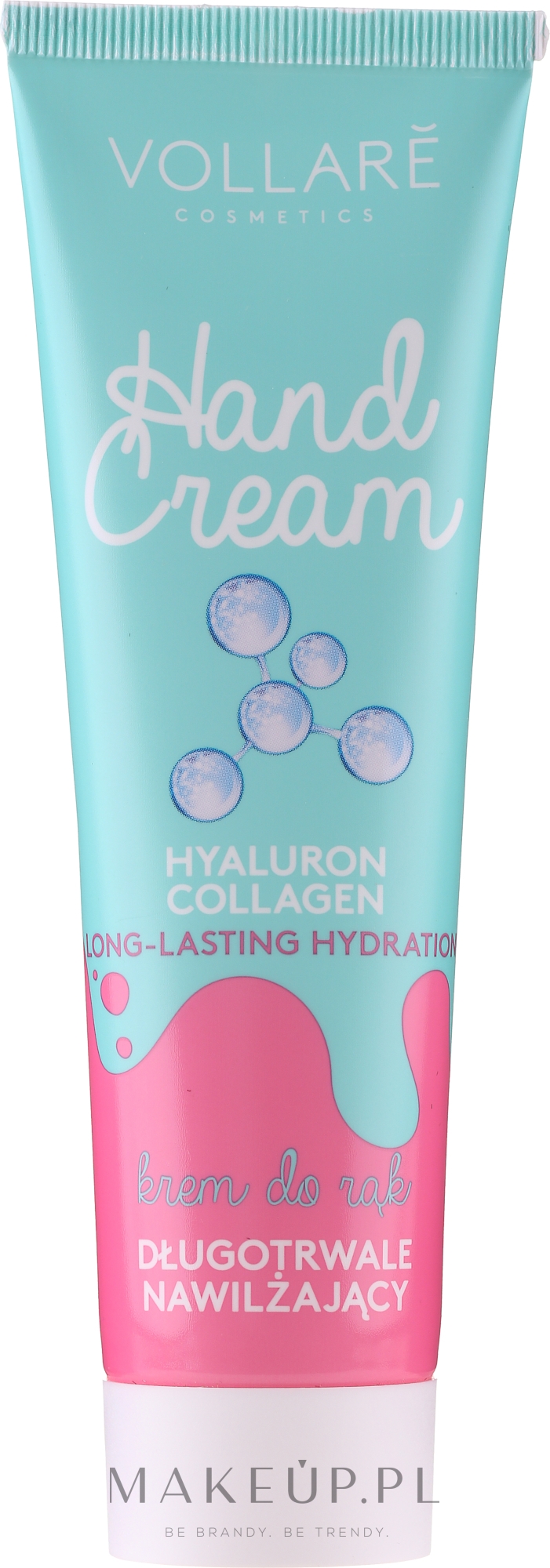 Nawilżający krem do rąk - Vollare Cosmetics De Luxe Hand Cream Long Lasting Hydration — Zdjęcie 100 ml