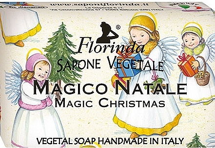 Mydło toaletowe Magic Christmas - Florinda Sapone Vegetale Magic Christmas — Zdjęcie N1